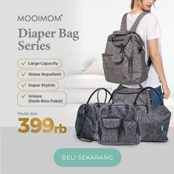 Diaper Bag MOOIMOM, Produk Best Seller  yang Harus Moms Punya, Ini Keunggulannya!